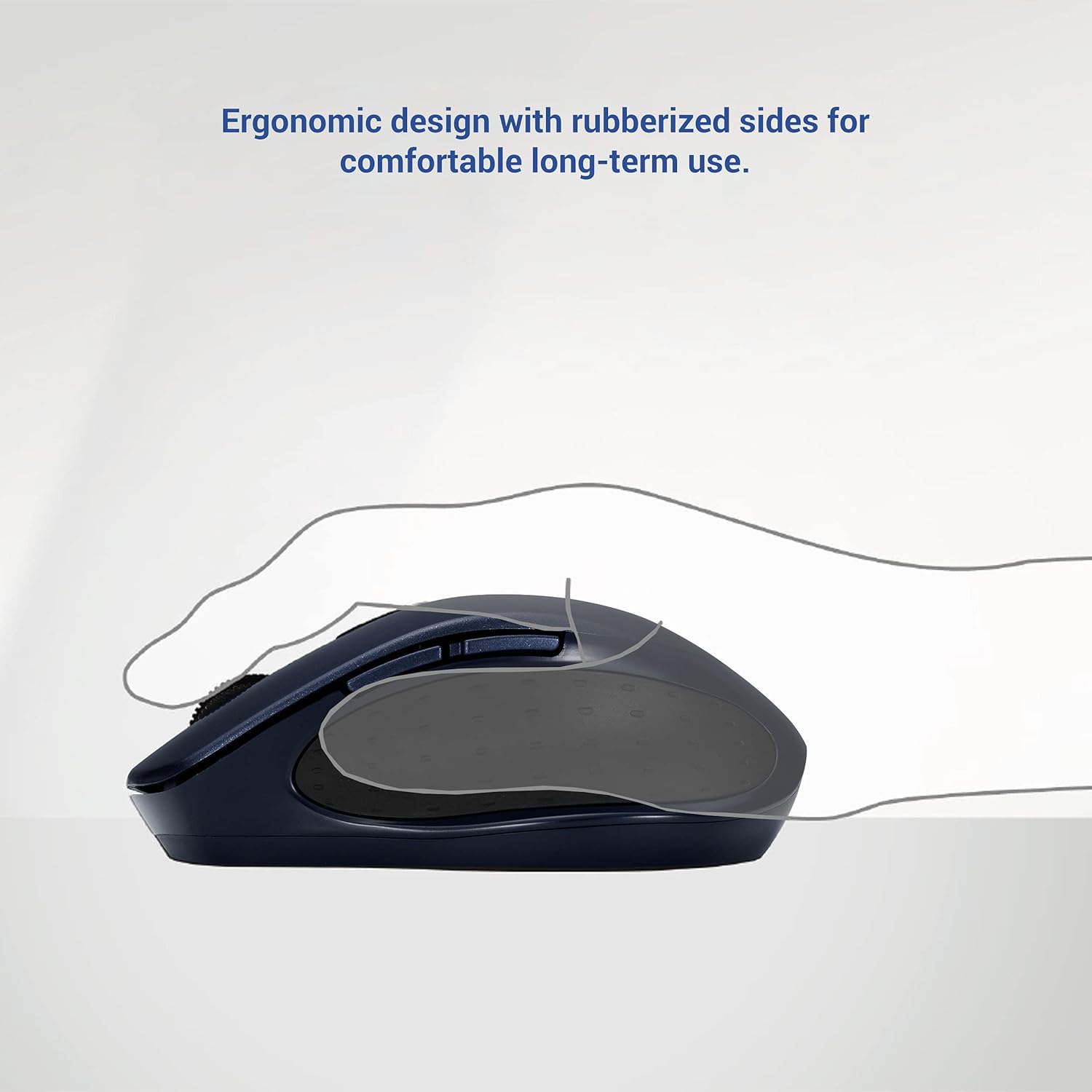 ASUS MW203 Blue Multi-Device Wireless Silent Mouse - image 6