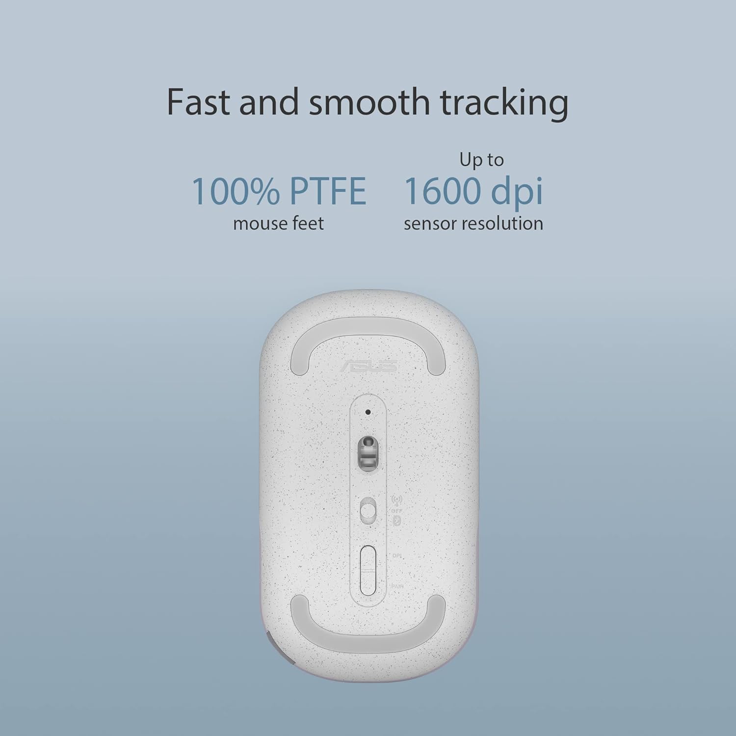 ASUS Marshmallow MD100 Lilac Mist Purple/Brave Green Wireless Mouse - image 5
