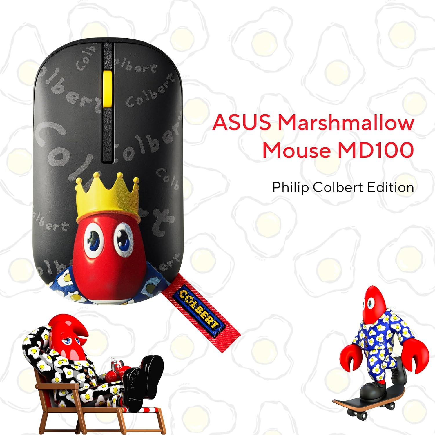 ASUS Marshmallow MD100 Philip Colbert Edition Wireless Mouse - image 2