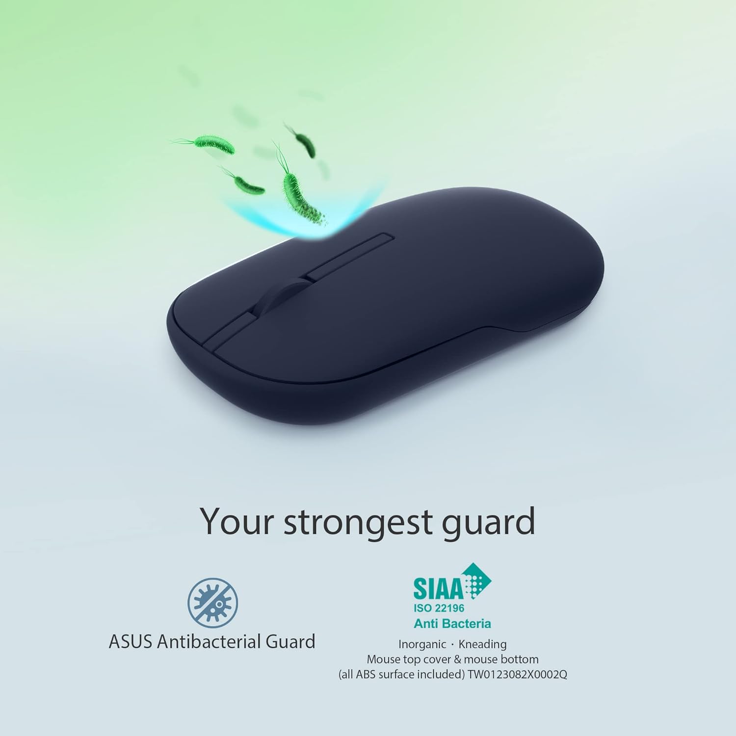 ASUS Marshmallow MD100 Quiet Blue /Solar Bule Wireless Mouse - image 7