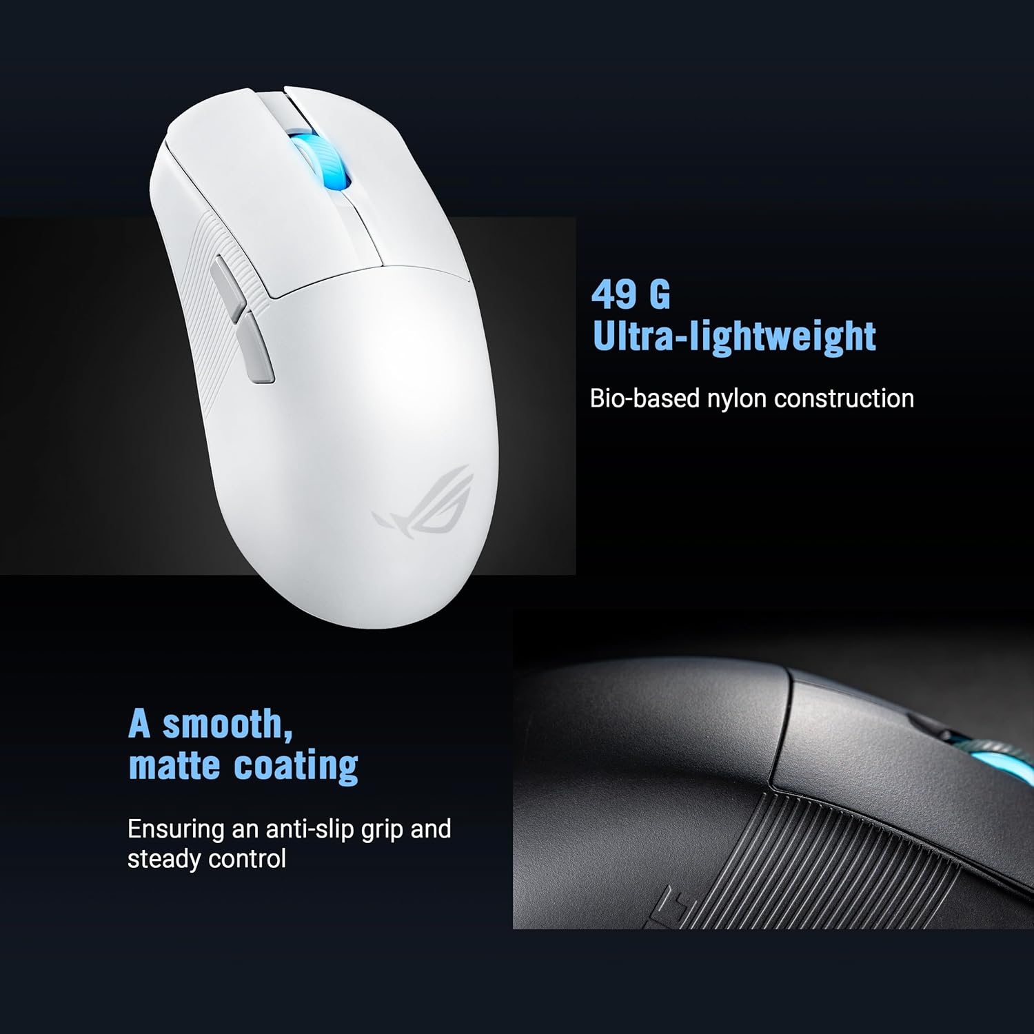 ASUS ROG Harpe Ace Mini White Wireless Gaming Mouse - image 4