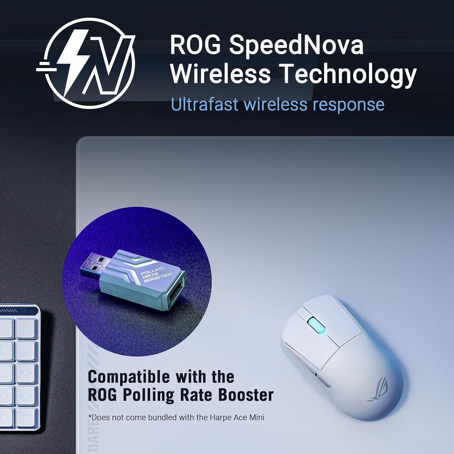 ASUS ROG Harpe Ace Mini White Wireless Gaming Mouse - image 7