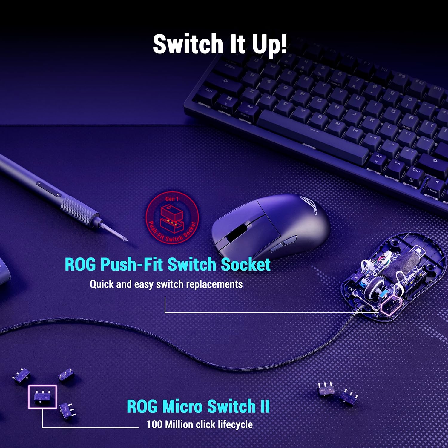 ASUS ROG Harpe Mini Core Wired Gaming Mouse - image 4
