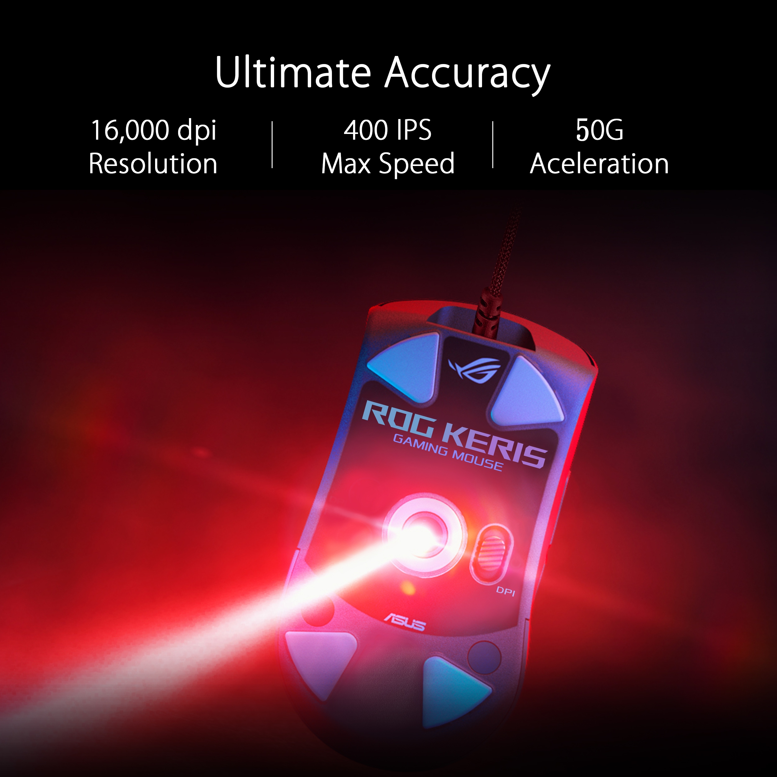 ASUS ROG Keris Wired Gaming Mouse - image 2