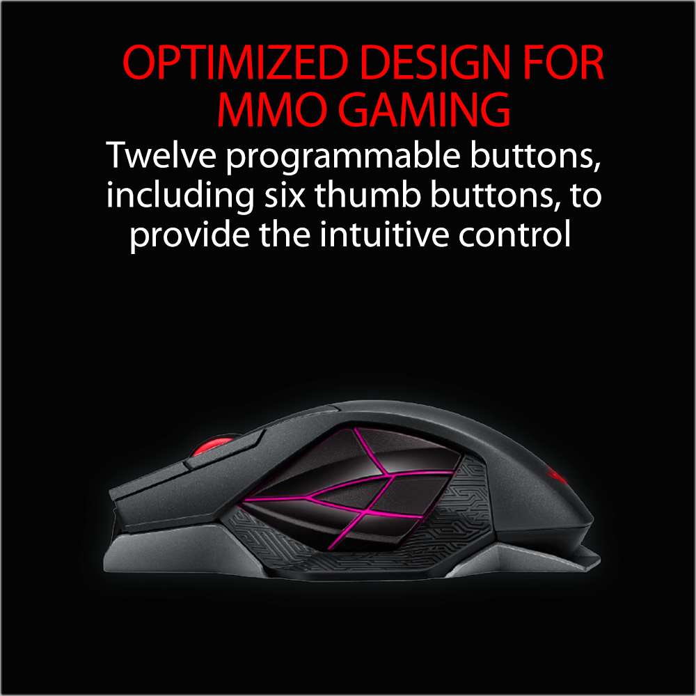 ASUS ROG Spatha MMO Gaming Mouse - image 5