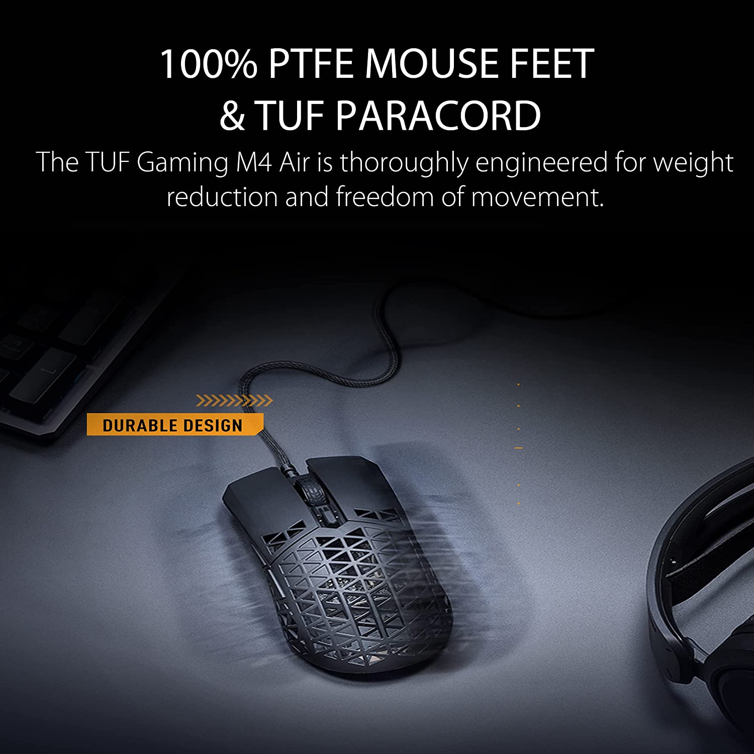 ASUS TUF Gaming M4 Air Lightweight 16,000 dpi Gaming Mouse - image 3
