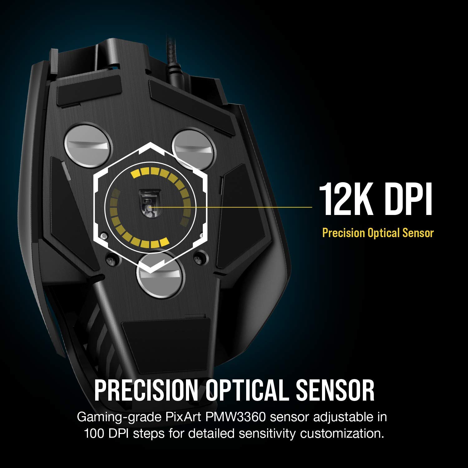 Corsair M65 PRO RGB Black FPS Wired Gaming Mouse - image 4