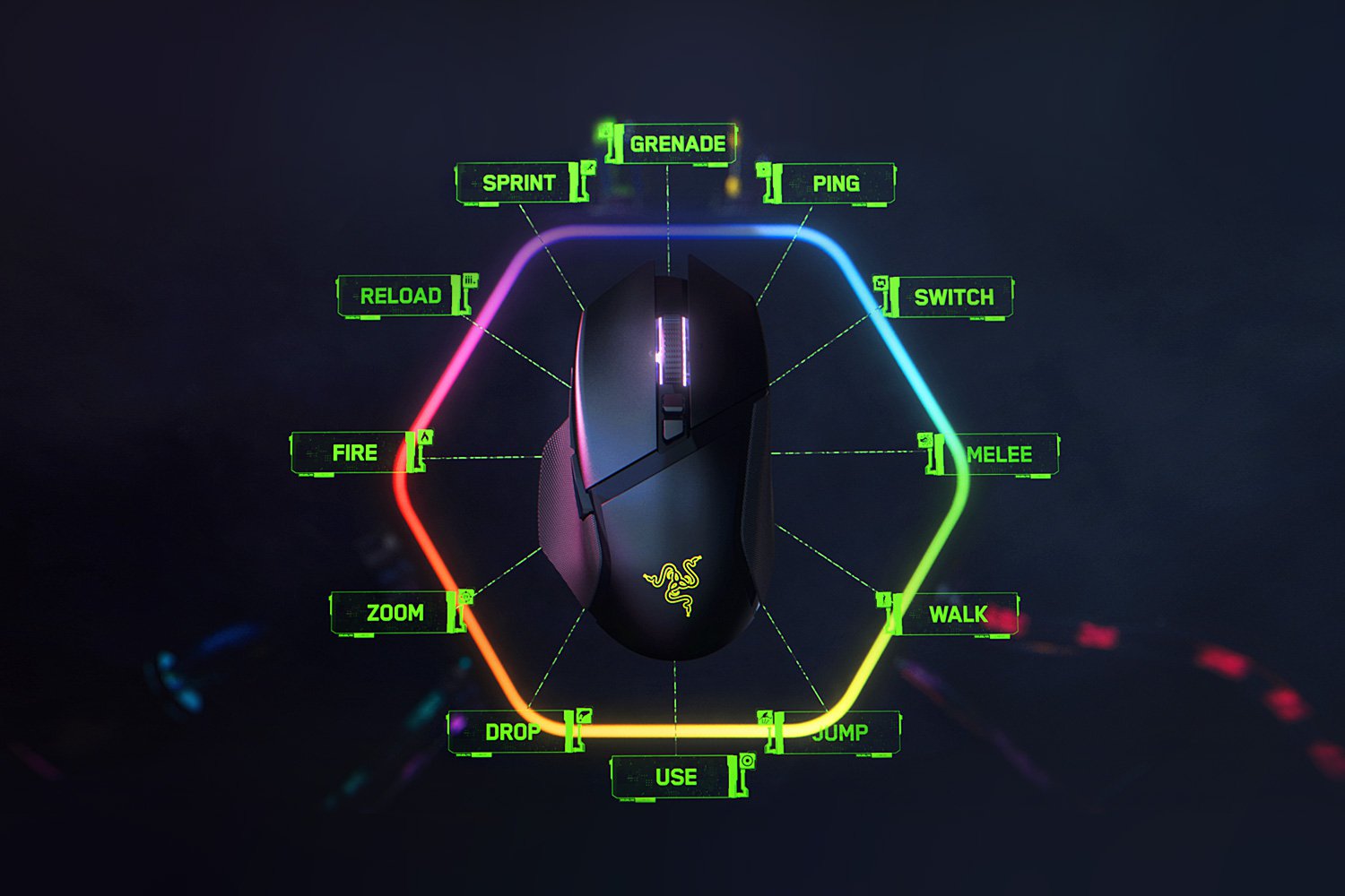 Razer Basilisk V3 Pro Wireless RGB Gaming Mouse Black - image 6
