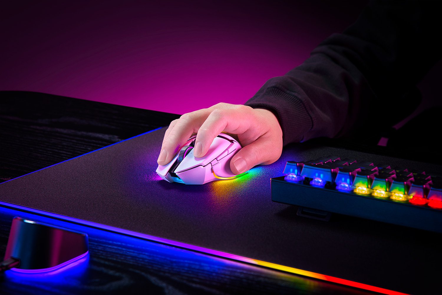 Razer Basilisk V3 Pro Wireless RGB Gaming Mouse White - image 5