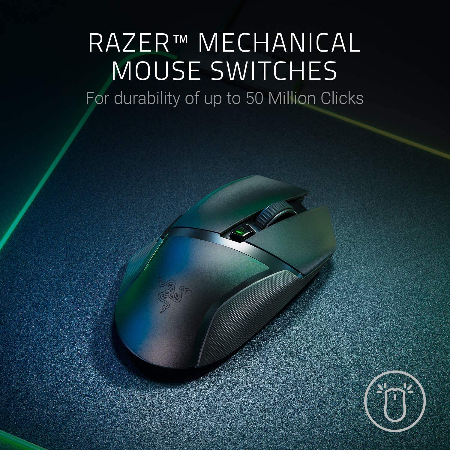 Razer Basilisk X HyperSpeed Wireless Gaming Mouse - image 3
