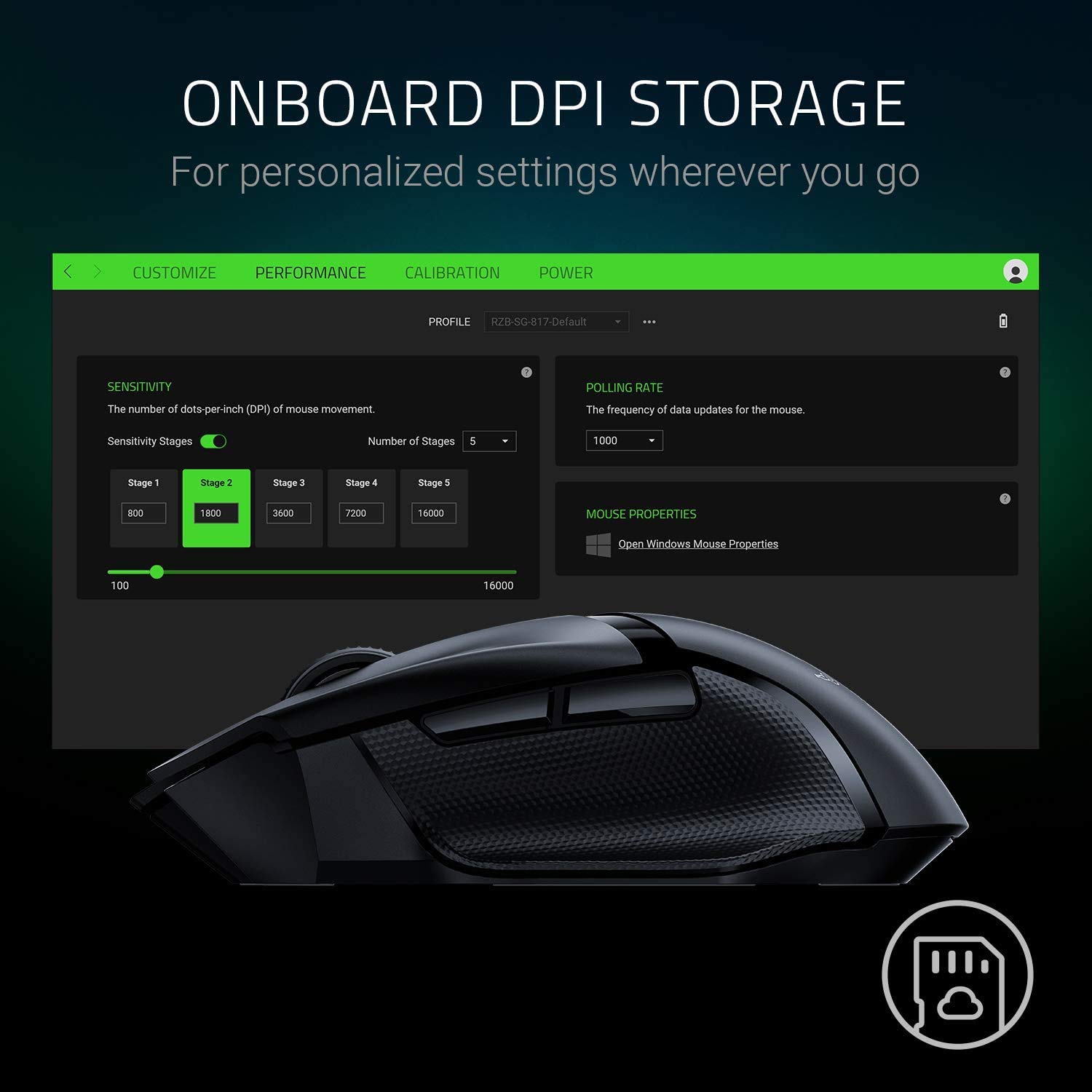 Razer Basilisk X HyperSpeed Wireless Gaming Mouse - image 5
