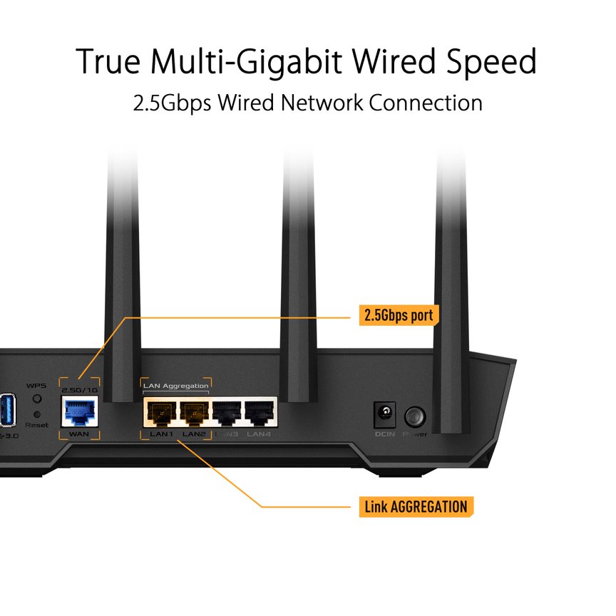 ASUS TUF Gaming AX4200 Dual Band WiFi 6 Extendable Router - image 3