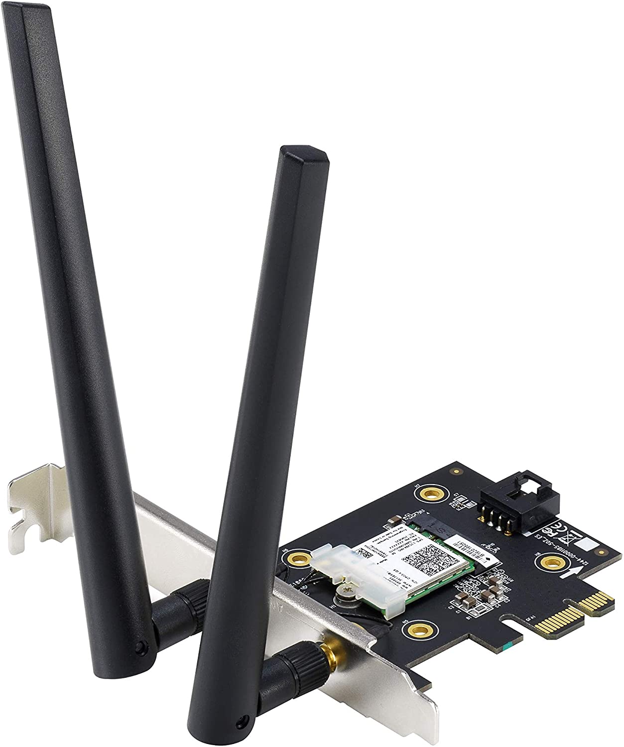 ASUS PCE-AX3000 Dual Band PCI-E WiFi 6 (802.11ax). Supporting 160MHz, Bluetooth 5.0, WPA3 network security, OFDMA and MU-MIMO