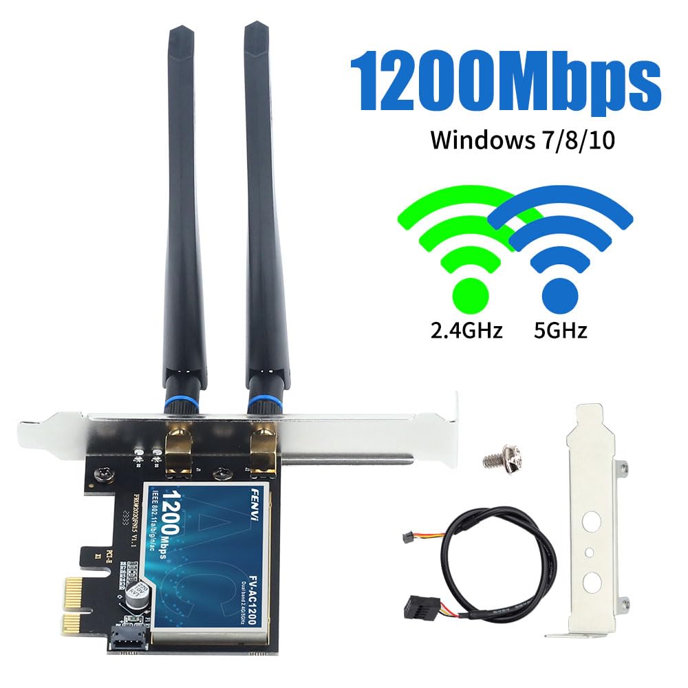 FENVI FV-AC1200S WIFI 5 PCIE WiFi Network Adapter Card - image 3