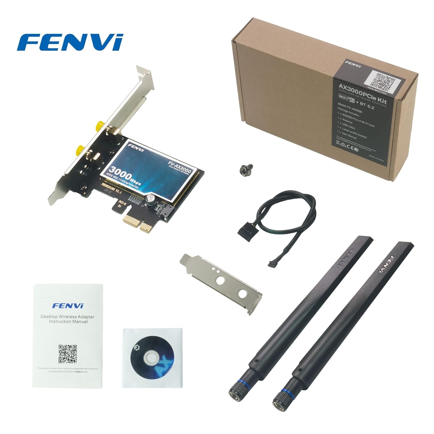 FENVI FV-AX3000 WIFI 6 PCIE WiFi Network Adapter Card - image 6