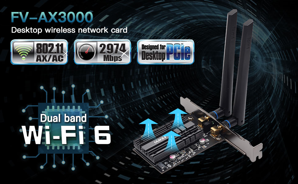 FENVI FV-AX3000S WIFI 6 PCIE WiFi Network Adapter Card - image 2