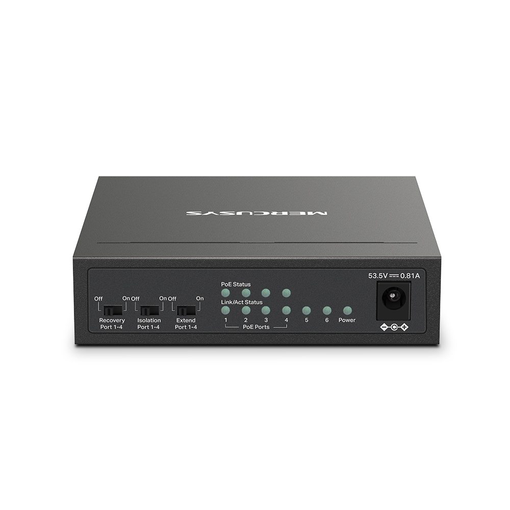 Mercusys MS106LP 6-Port 100Mbps PoE+ Networking Switch - image 3