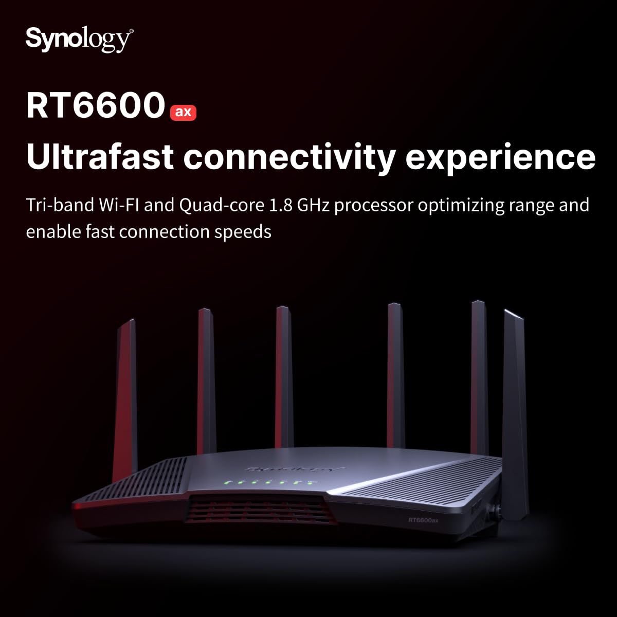 Synology RT6600ax Tri-Band Wi-Fi Router - image 2