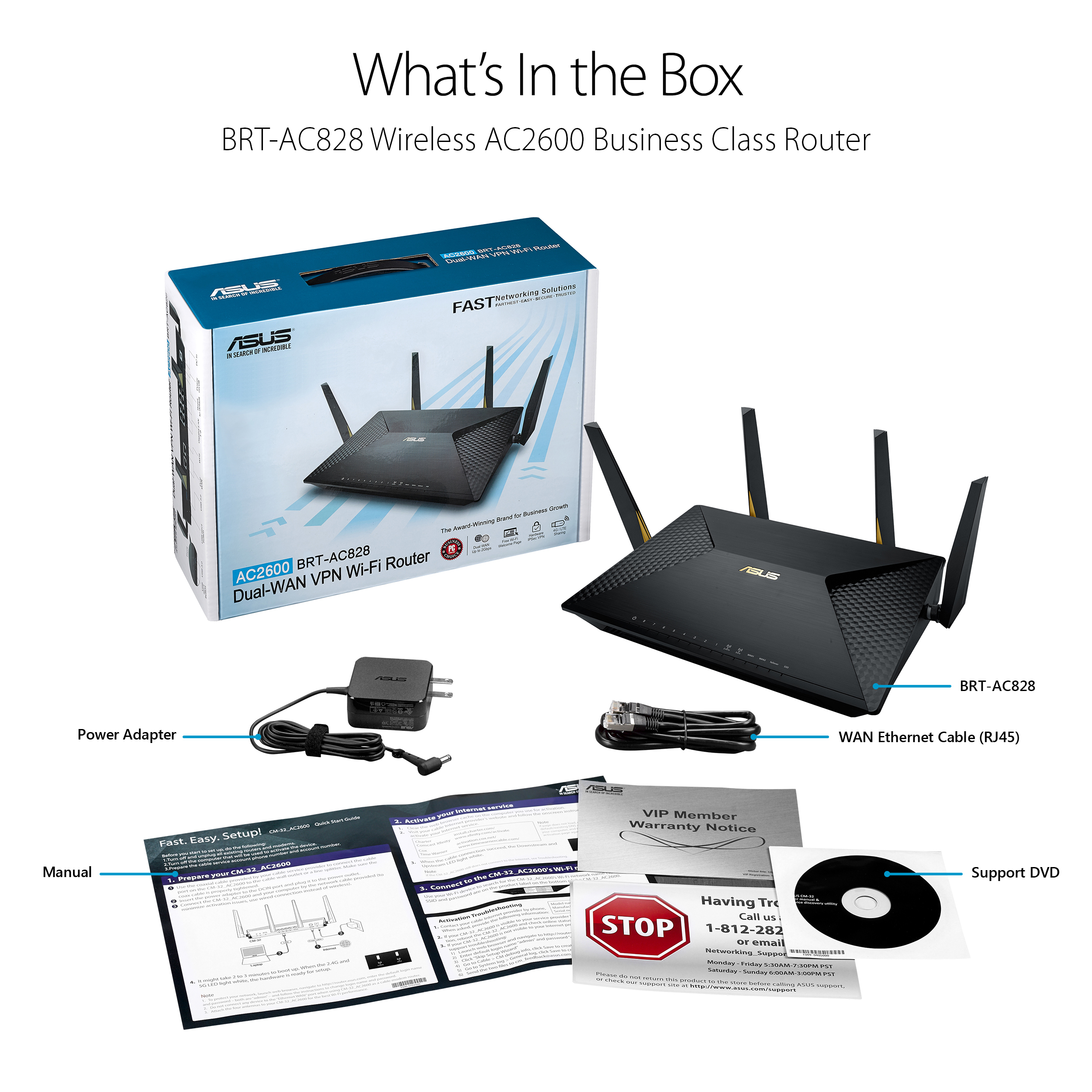 ASUS BRT-AC828 AC2600 Hardware Dual-WAN VPN Router - image 9