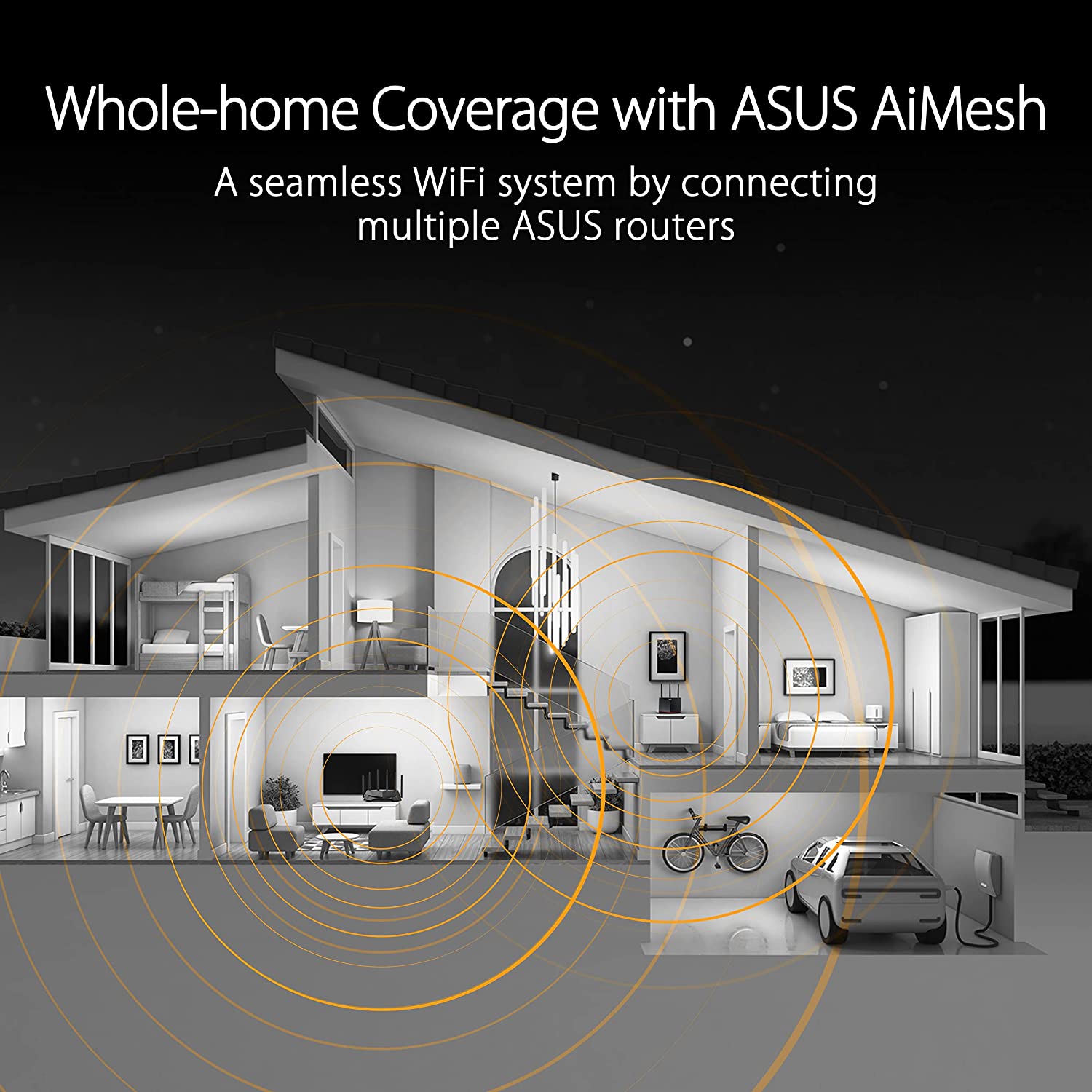 ASUS TUF Gaming AX5400 Dual Band WiFi 6 Gaming Router - image 6