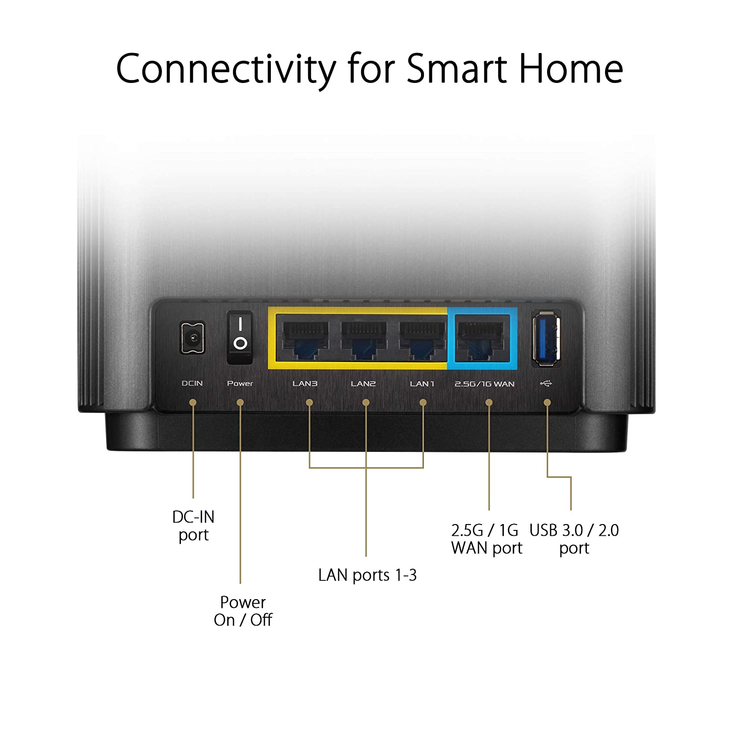 ASUS ZenWiFi AX XT8 AX6600 Extendable Router Dual Pack Black - image 6