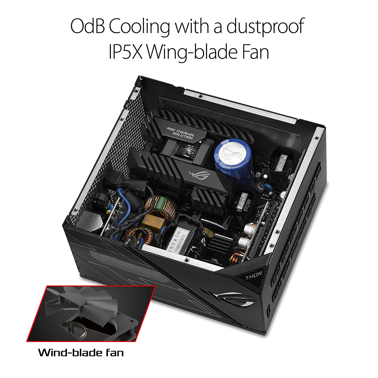 ASUS ROG Thor 850W Platinum Power Supply Unit - image 7