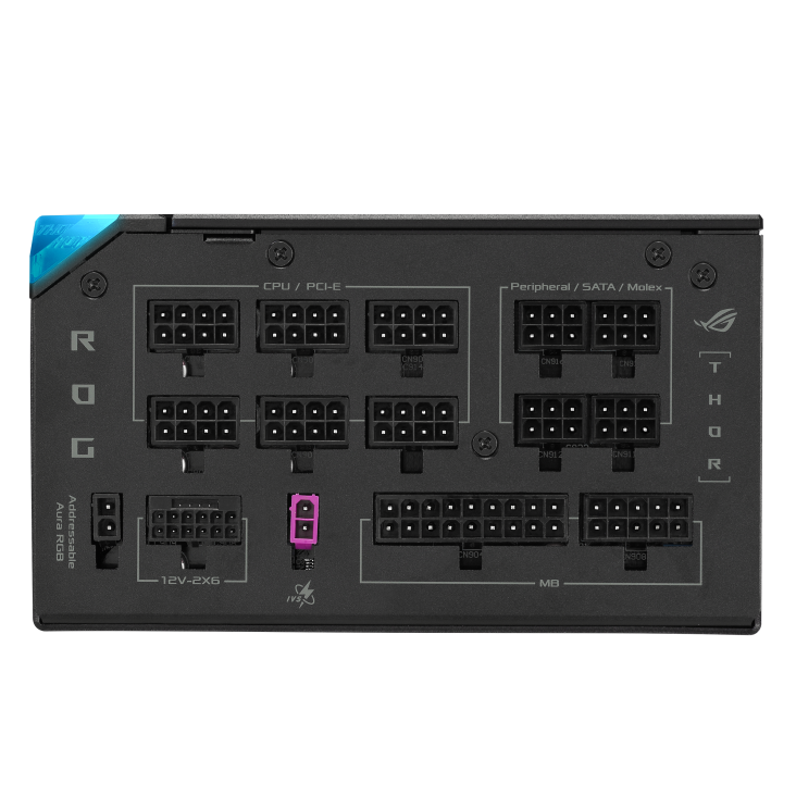 Asus ROG Thor 1200W Platinum III ATX 3.1 Fully Modular Power Supply Unit - image 8