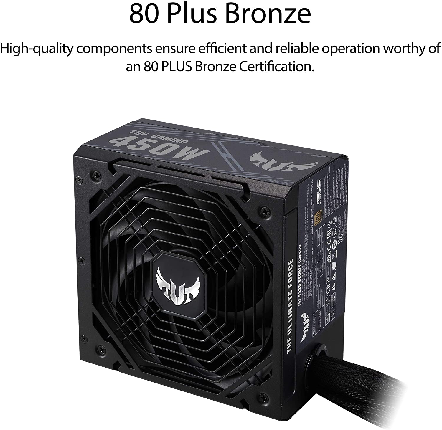 ASUS TUF Gaming 450W Bronze PSU - image 4