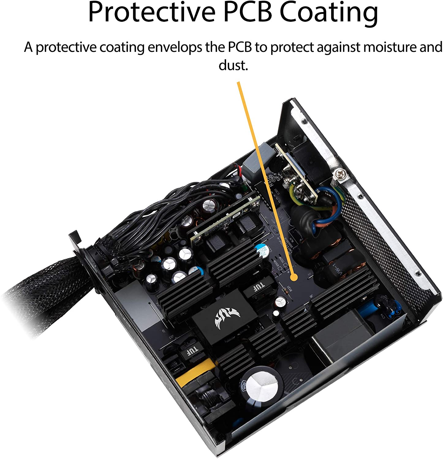 ASUS TUF Gaming 550W 80 Plus Bronze PSU - image 3