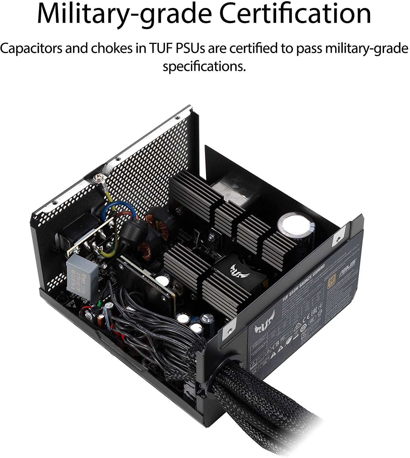 ASUS TUF Gaming 650W 80 Plus Bronze Power Supply Unit - image 2