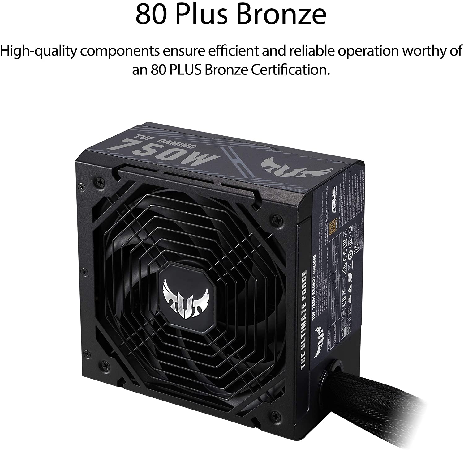 ASUS TUF Gaming 750W Bronze PSU - image 4
