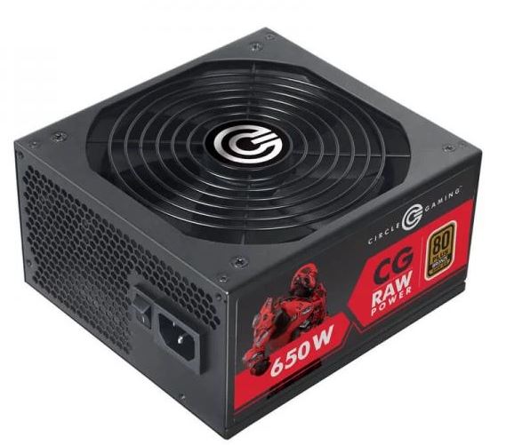 Circle Gamiing CG Raw Power Supply 650w Modular - image 3