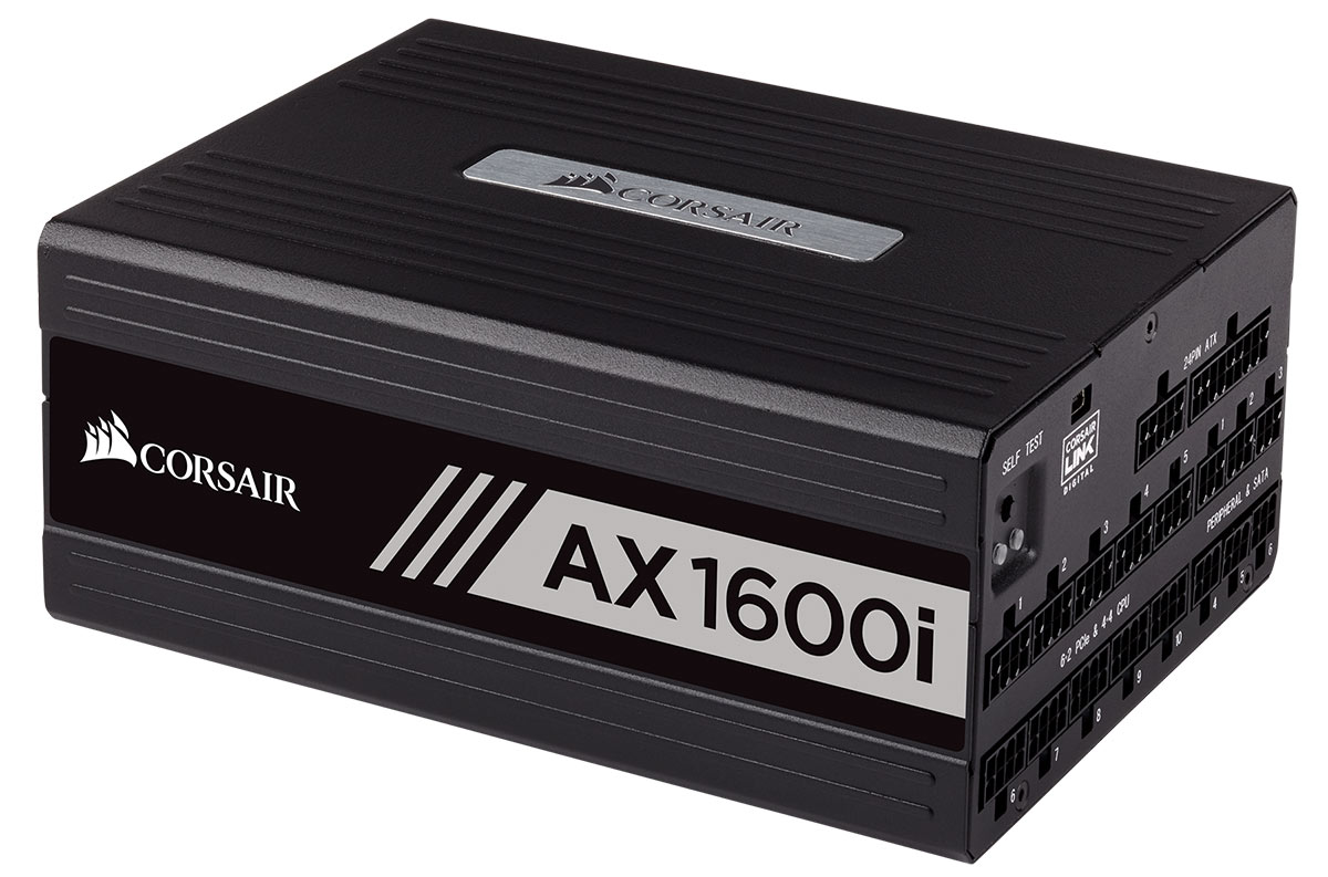 Corsair AX1600i Fully-Modular ATX Power Supply - image 3
