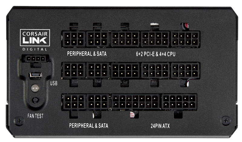 Corsair HX1000i 80 Plus PLATINUM Full Modular Power Supply Unit - image 4