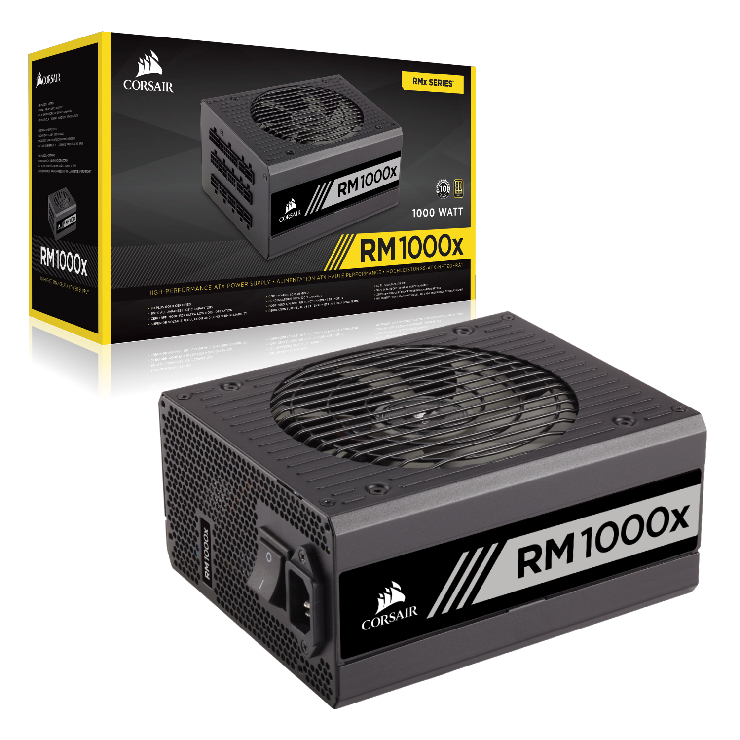 Corsair RM1000x Fully Modular 80 PLUS Gold Power Supply - image 8