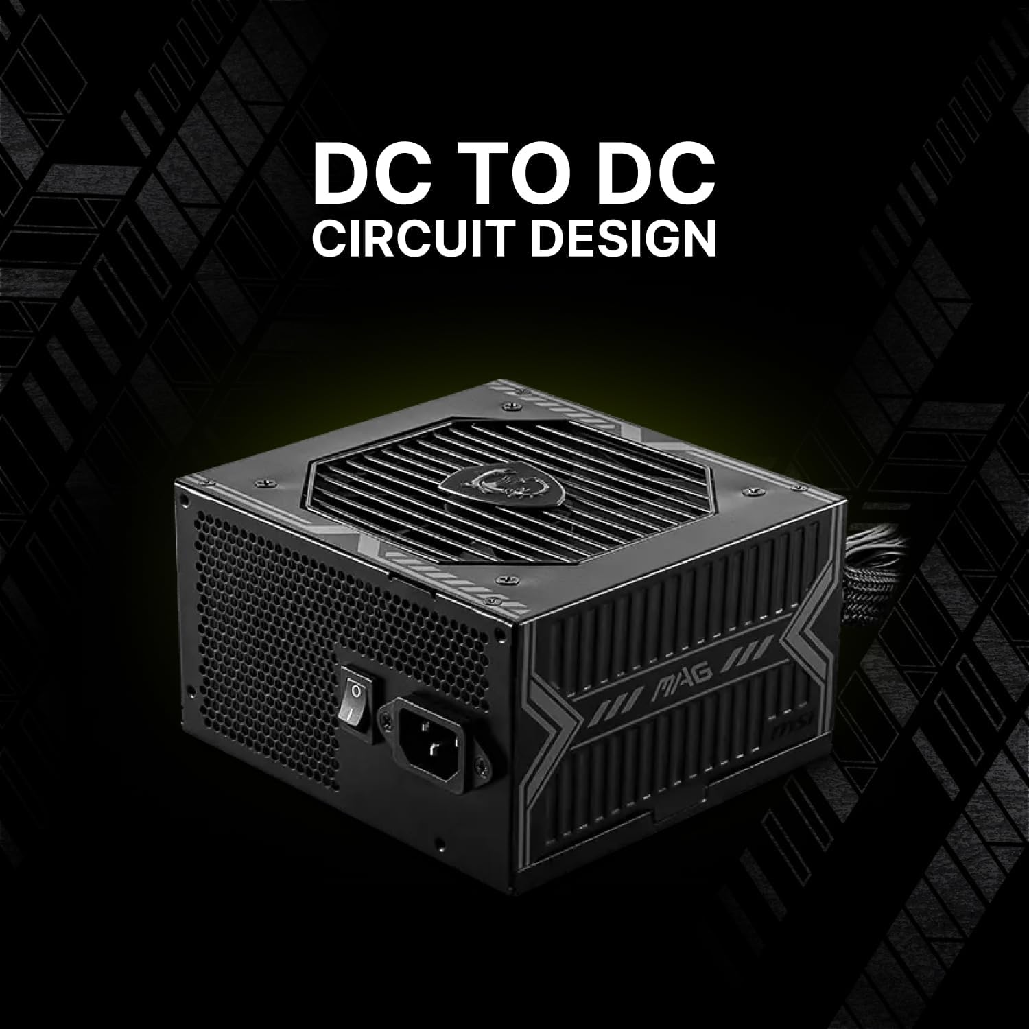 MSI MAG A750BN PCIE5 750 Watt 80 Plus Bronze SMPS - image 4
