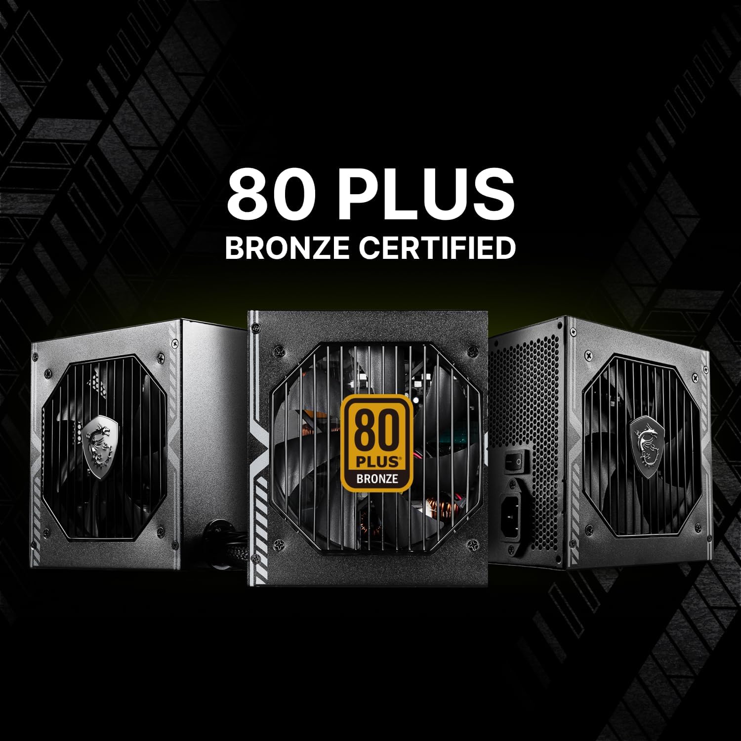 MSI MAG A750BN PCIE5 750 Watt 80 Plus Bronze SMPS - image 5