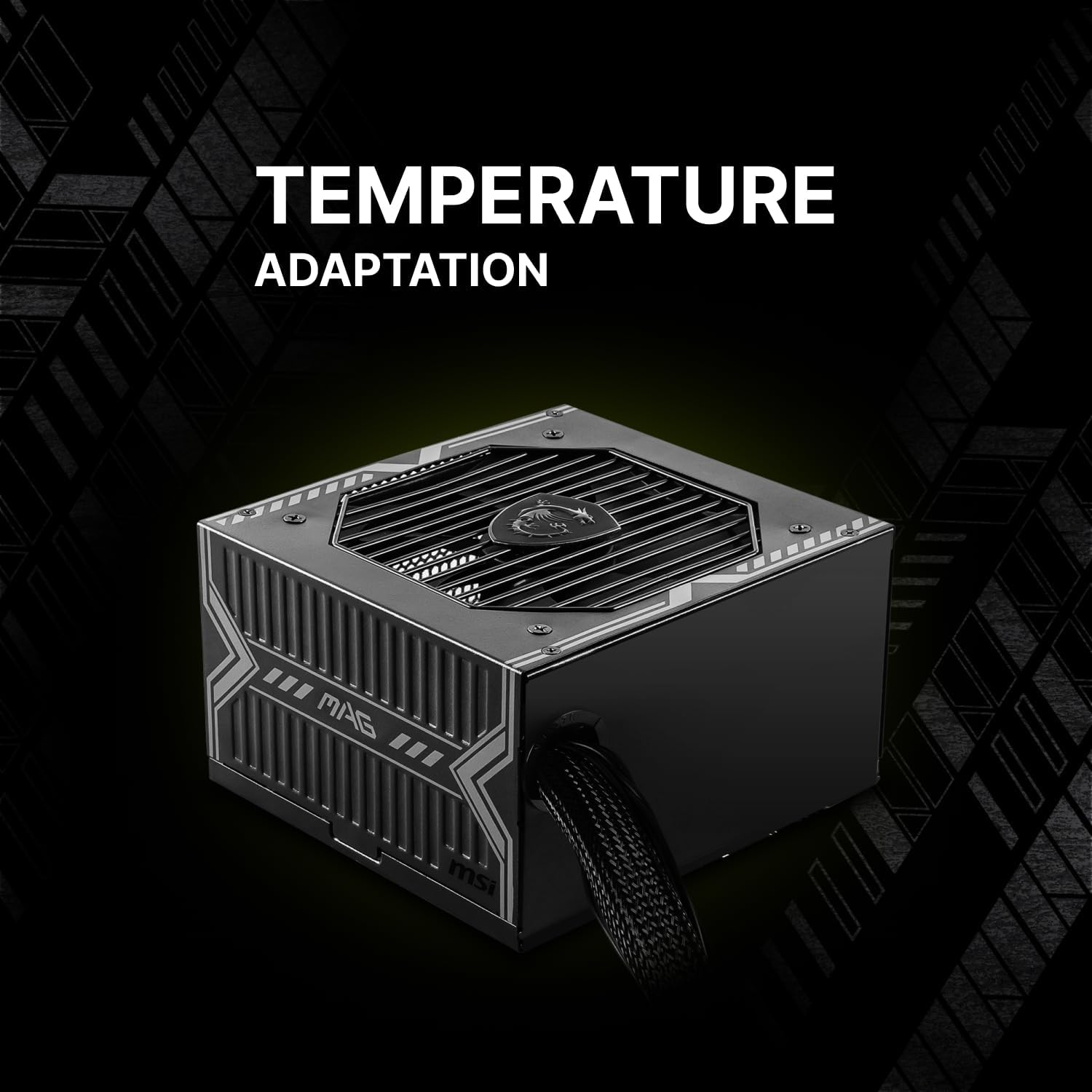 MSI MAG A750BN PCIE5 750 Watt 80 Plus Bronze SMPS - image 7
