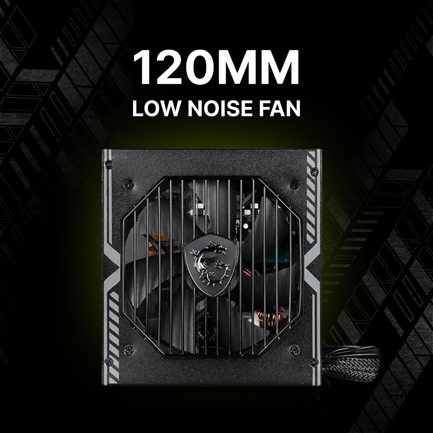 MSI MAG A750BN PCIE5 750 Watt 80 Plus Bronze SMPS - image 8