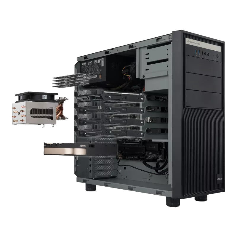 ASUS ExpertCenter Pro ET500A B8 AMD Barebone Workstation - image 3