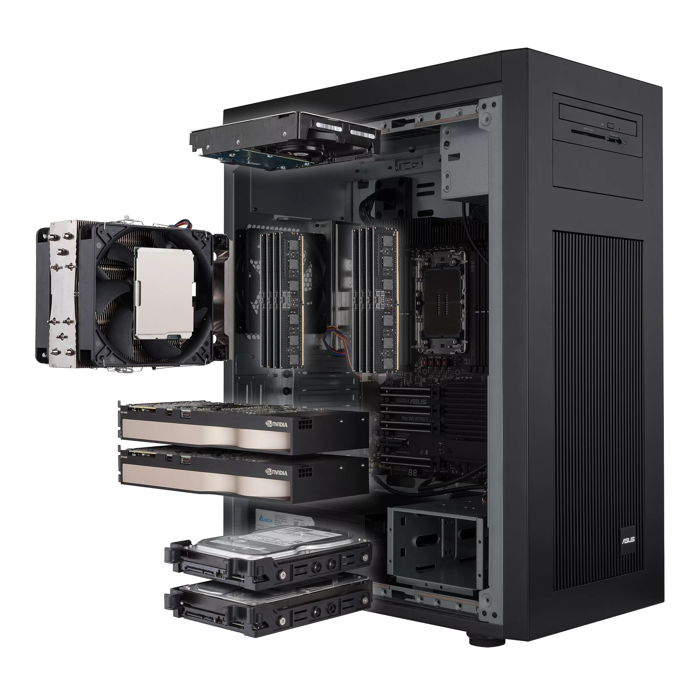 ASUS ExpertCenter Pro ET700I W7 W-2400 Professional Workstation - image 3