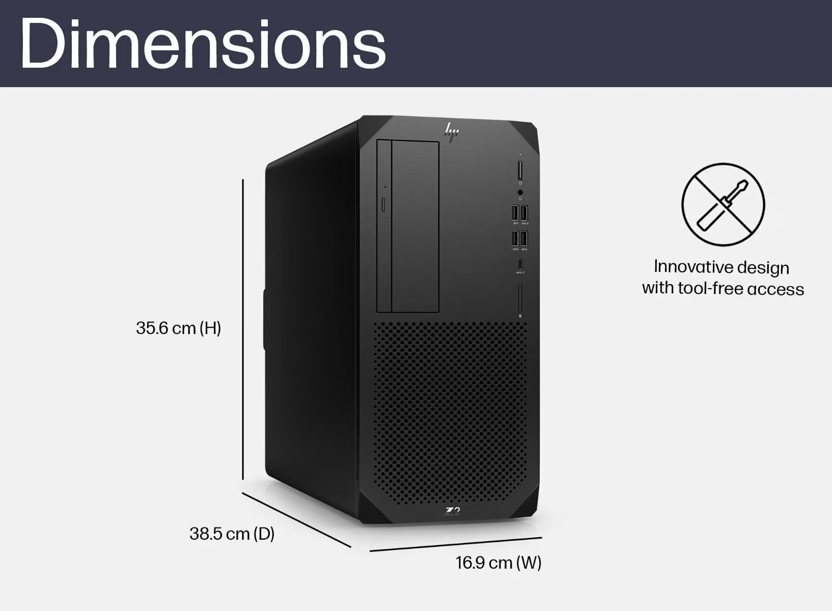 HP Z2 Tower G9 Business Desktop PC Workstation - image 6