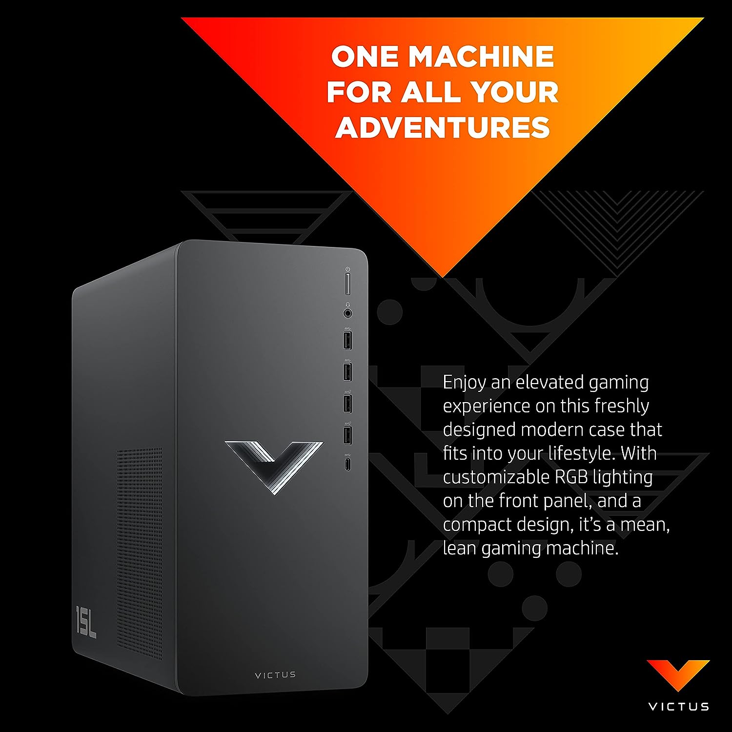 HP Victus 15L Gaming Desktop TG02-1104in - image 3