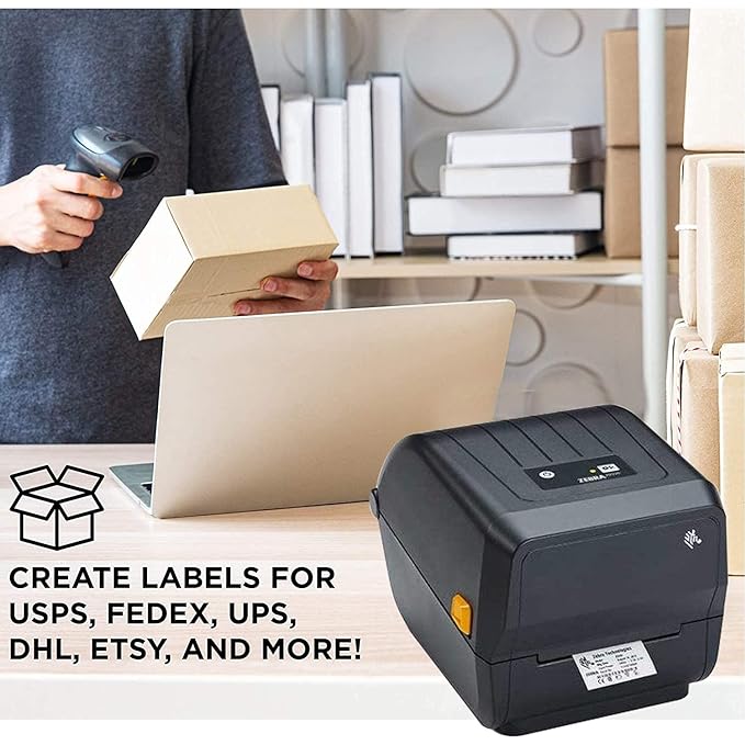 Zebra ZD23042-30GC00EZ 203 dpi Ethernet Thermal Transfer Printer - image 2