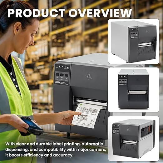 Zebra ZT21143-T0G000FZ 300 dpi Thermal Transfer Printer - image 5