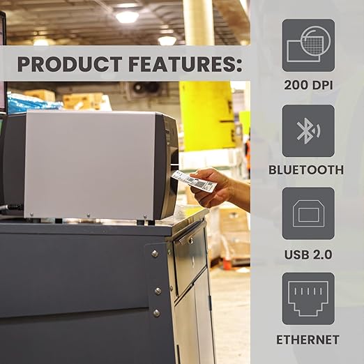 Zebra ZT21143-T0G000FZ 300 dpi Thermal Transfer Printer - image 3