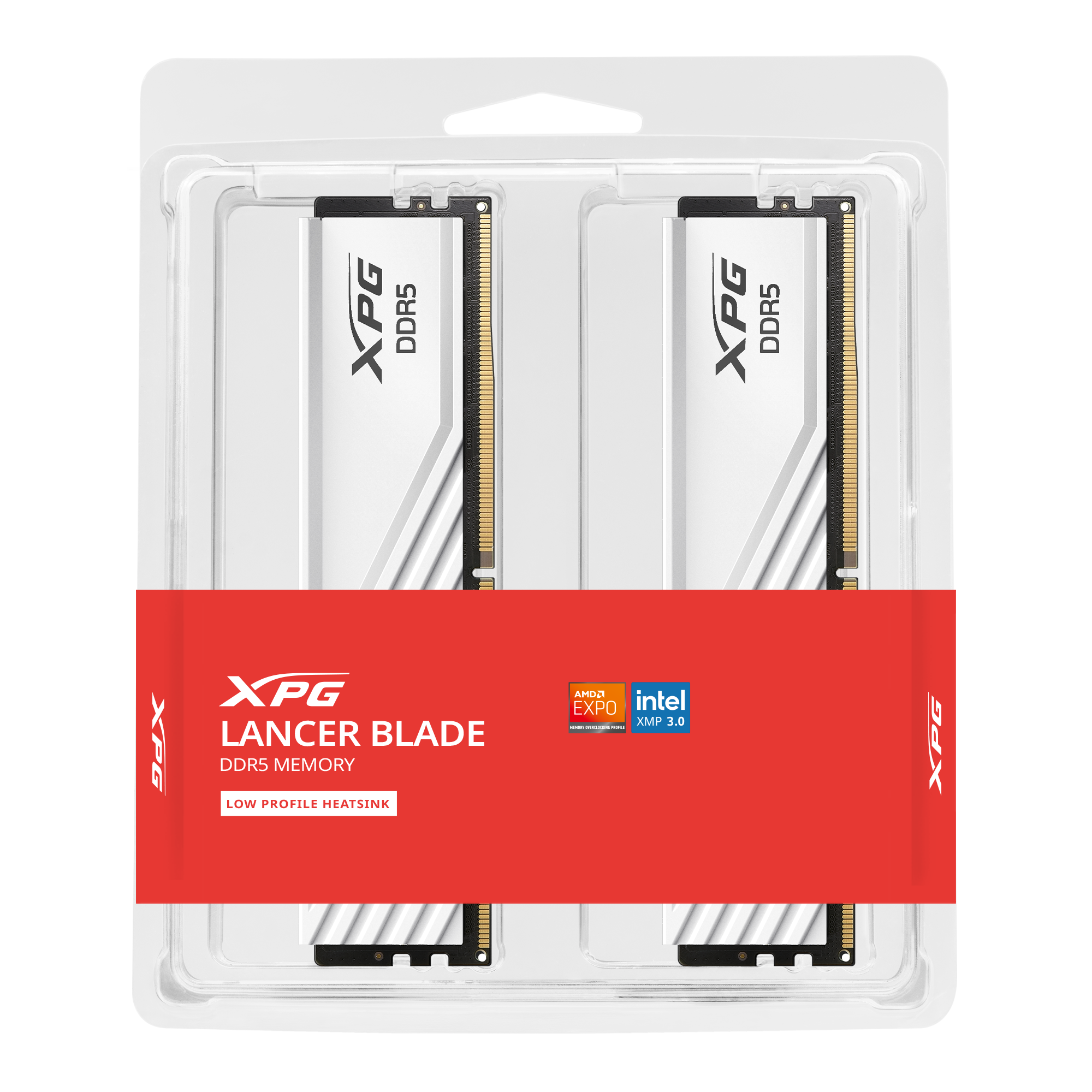 Adata XPG Lancer Blade 32GBx2 DDR5 6000MHz DDR5 White Desktop Ram - image 4