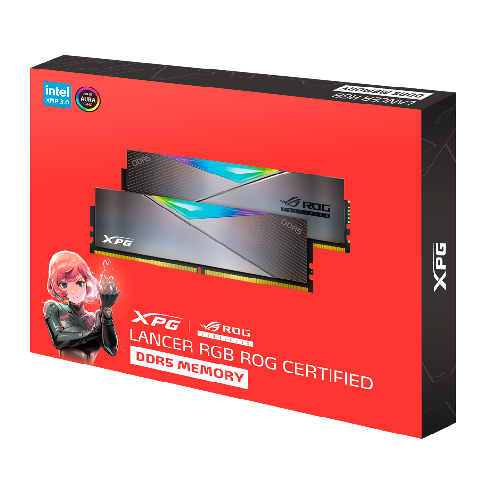 Adata XPG Lancer RGB ROG Certified 16GBx2 DDR5 6600MHz Desktop Ram - image 6