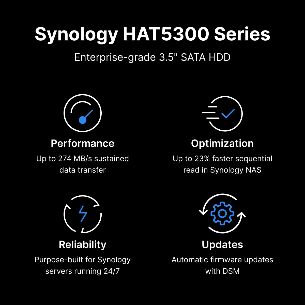 Synology HAT5310 8T Internal Hard Drive 3.5 Inch - image 3