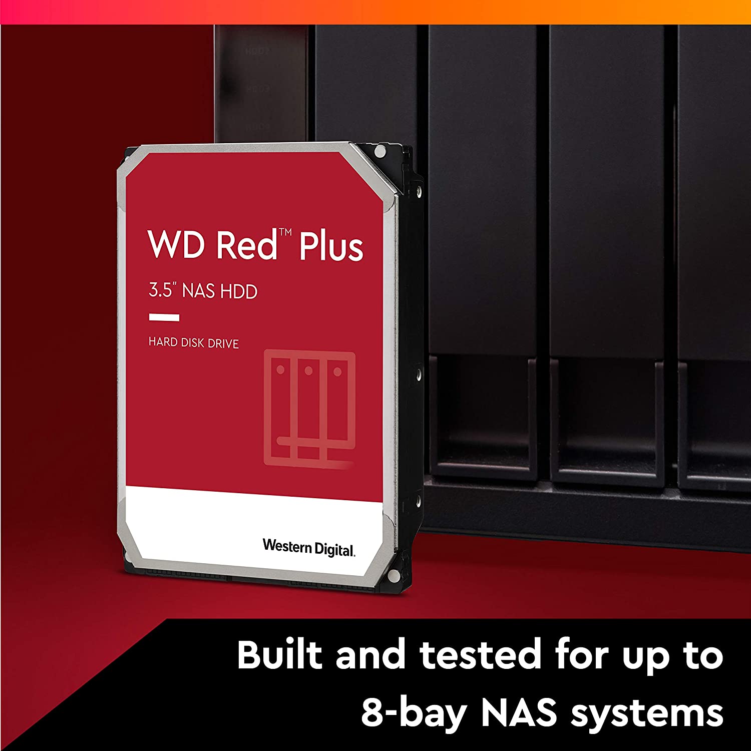 Western Digital Red Plus NAS 4TB Hard Drive 5400RPM - image 4